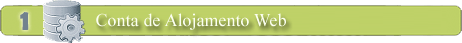 Conta de Alojamento web