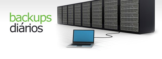 Backups Dirios nas contas de alojamento web